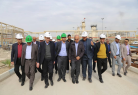  بازدید استاندار هرمزگان از پالایشگاه نفت آفتاب